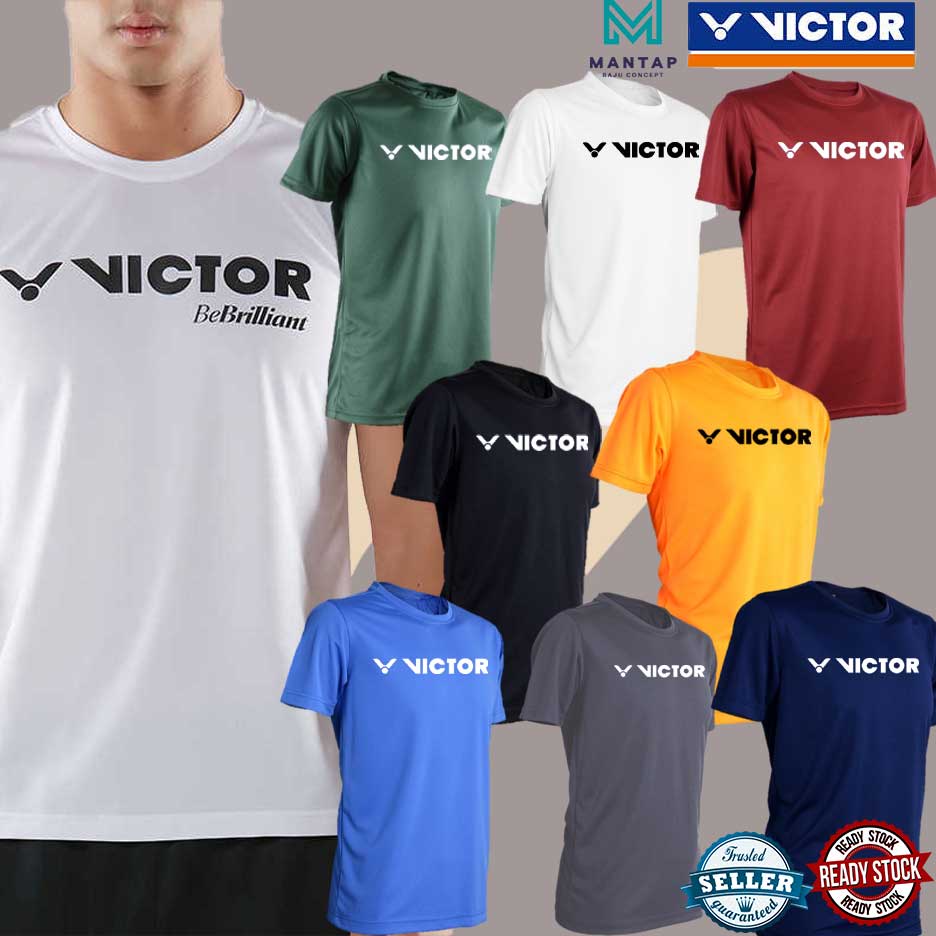 VICTOR BADMINTON JERSEY / LEE ZII JIA SHIRT BWF ALL ENGLAND SUDIMAN UBER CUP SUPER 1000 LEAGUE NG TZE YONG LEE CHONG WEI