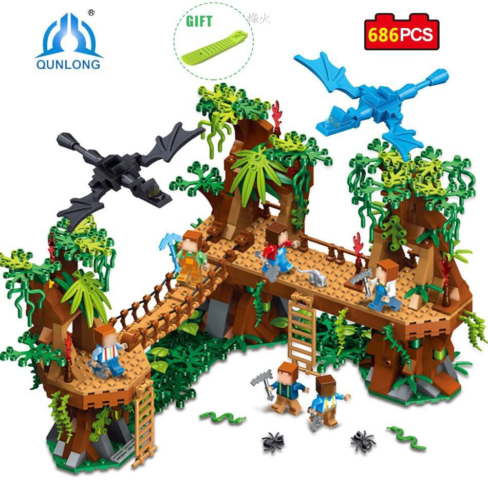 lego minecraft the forest