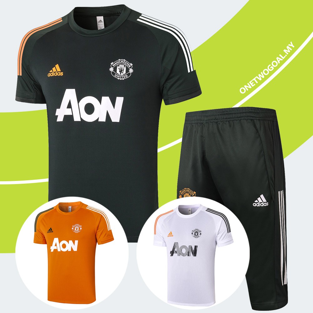 Man Utd 2020 2021 Training Shirt Pre-Match Tracksuit with ...