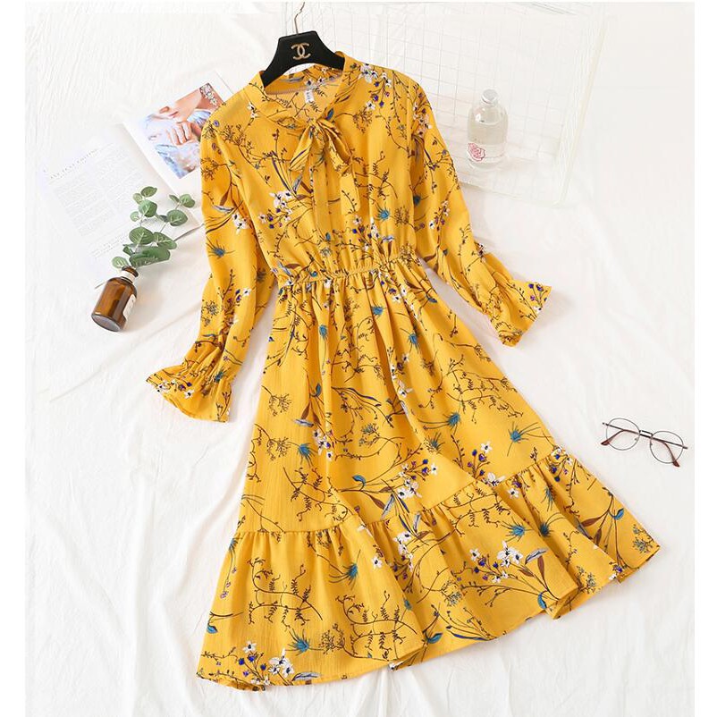 ♢♚Ready Stock Muslimah Women's Elegant Floral Dot Korean Long