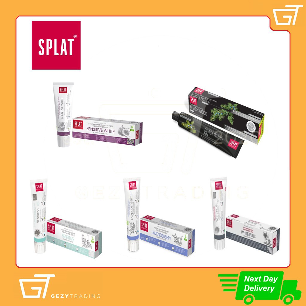 Splat Sensitive White toothpaste｜Splat Pro Lavender ｜ Splat Pro ...