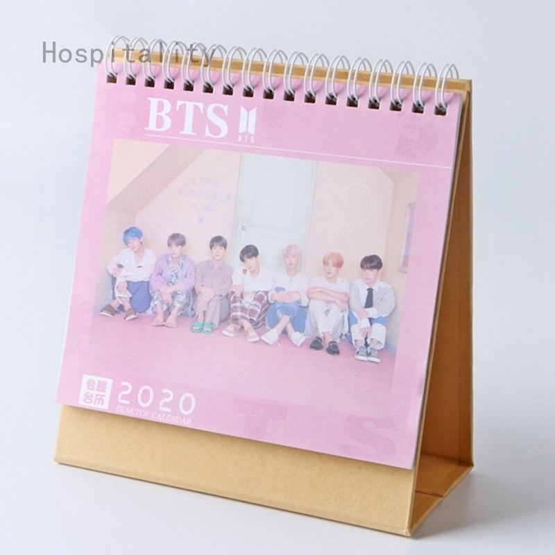 New Kpop Bts Calendar Bangtan Boys Photo Desk Calendar 2020 2021