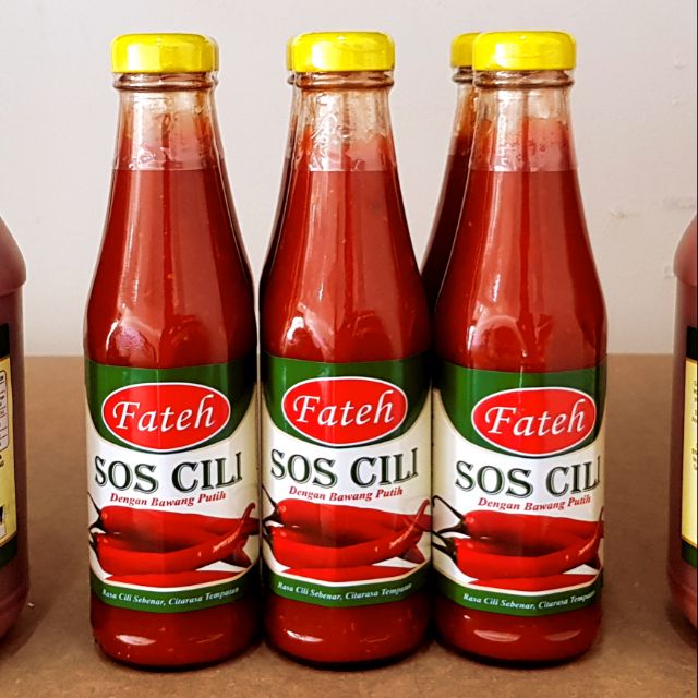 Sos Cili Fateh 340gram 5 botol Shopee Malaysia Sos Cili Fateh 340gram 5 botol Shopee Malaysia