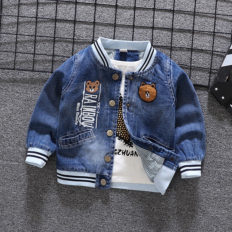 1 year old denim jacket