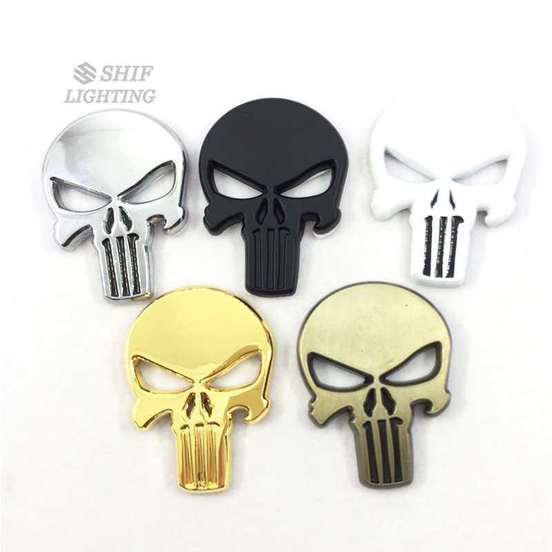 Punisher Skull Spider Metal Decor ~ Spider Metal Art ~ Punisher Skull