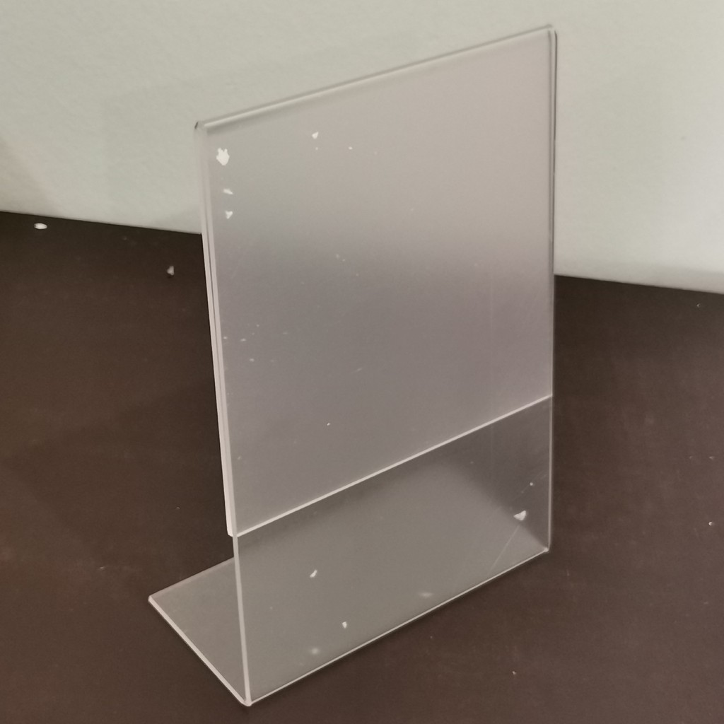 Standing Poster holder with pemegang poster ber