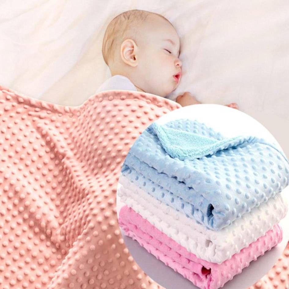 fleece baby swaddle blanket