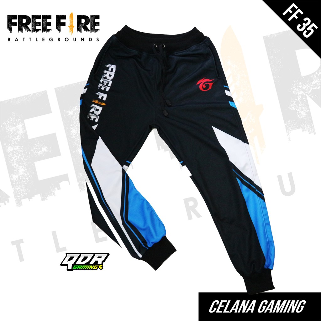Gaming Pants Free Fire Ff 35 Qdr Gaming Shopee Malaysia
