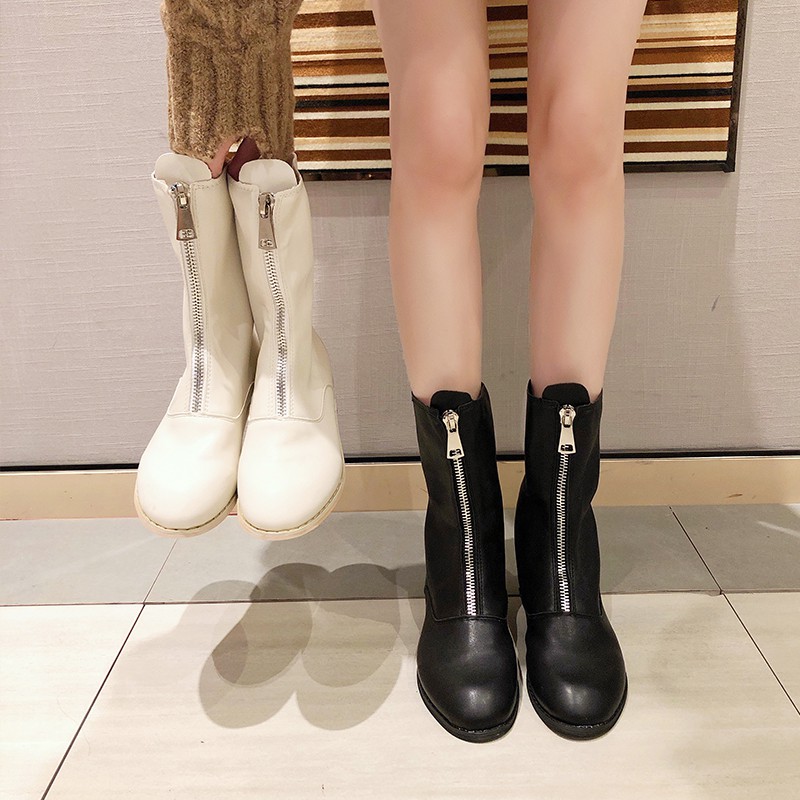 city british style ladies low boots martin boots