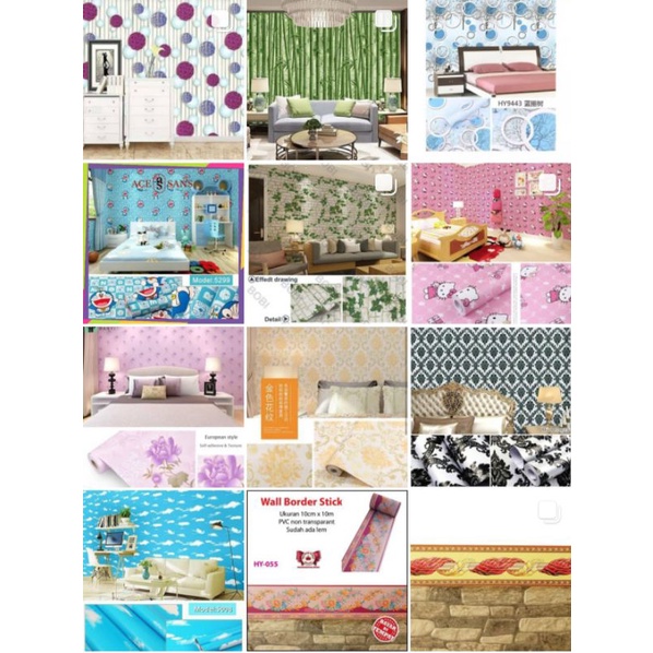 Wallpapers Stickers, Wallpapers Shopee Malaysia
