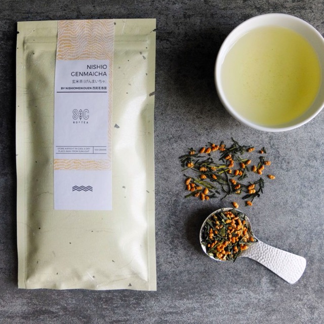 Japan Import Nishio Genmaicha 日本西尾进口玄米茶50gram Free Gift Shopee Malaysia