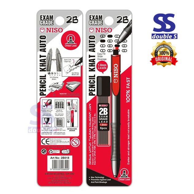 Niso Khat+ Khat Lead Set/Khat Pencil Shopee Malaysia