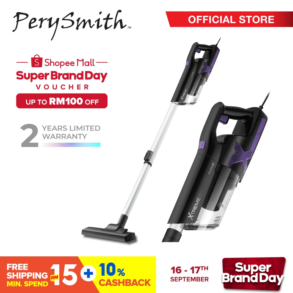 PerySmith Handheld Vacuum Cleaner Xtreme Series X10 (1000W) Shopee Malaysia
