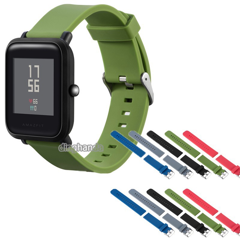 Soft Silicone Band Replacement Strap for Huami Amazfit Bip Lite Bip S U ...