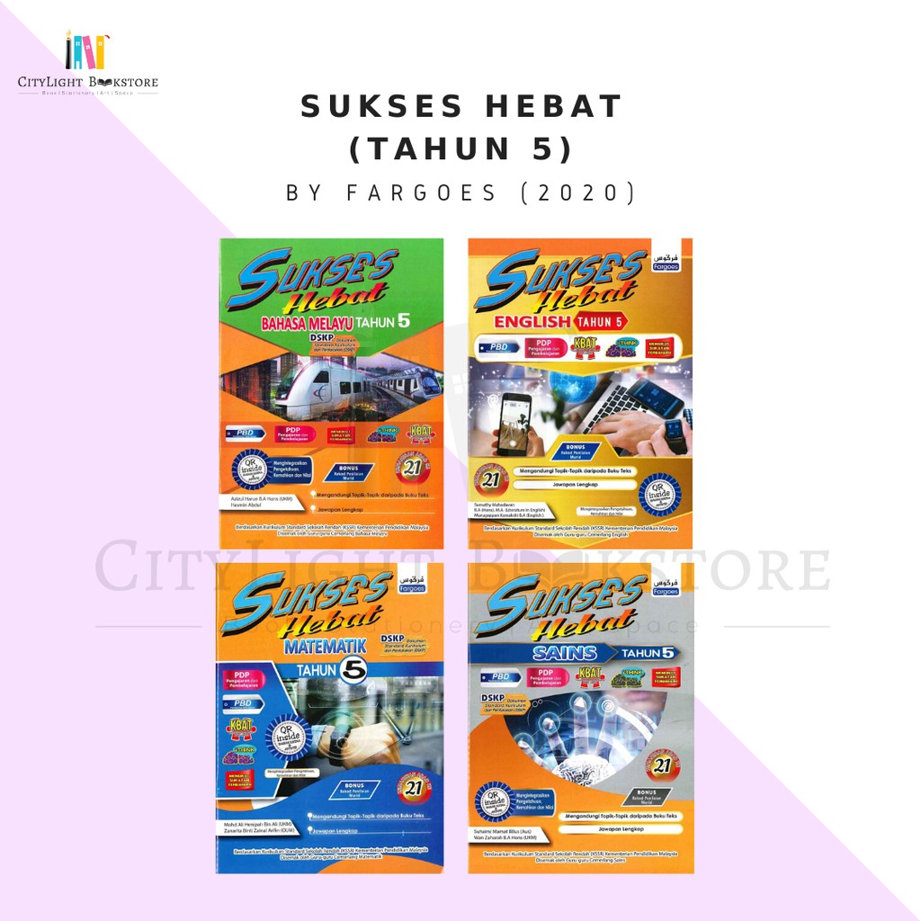 [CITYLIGHT] Buku Latihan: Sukses Hebat Tahun 5 (2020 