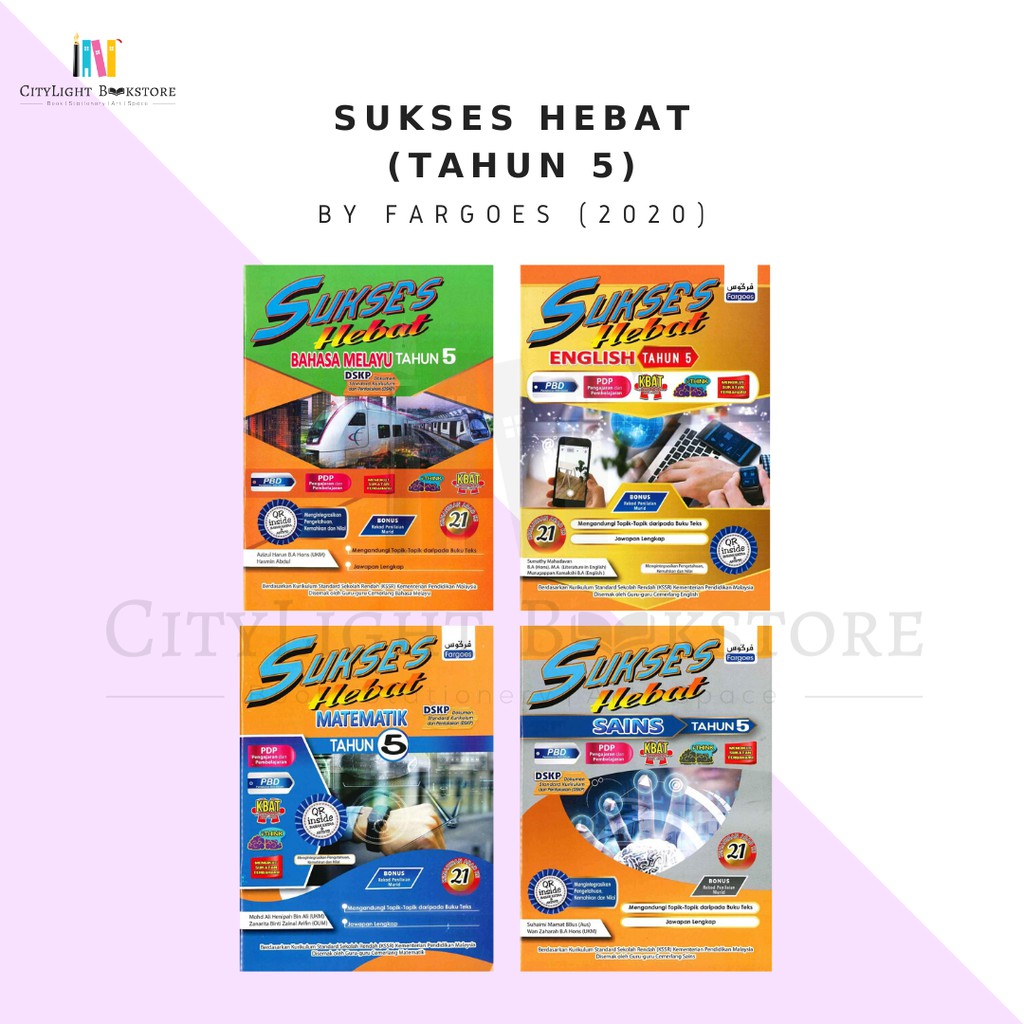 [CITYLIGHT] Buku Latihan: Sukses Hebat Tahun 5 (2020 