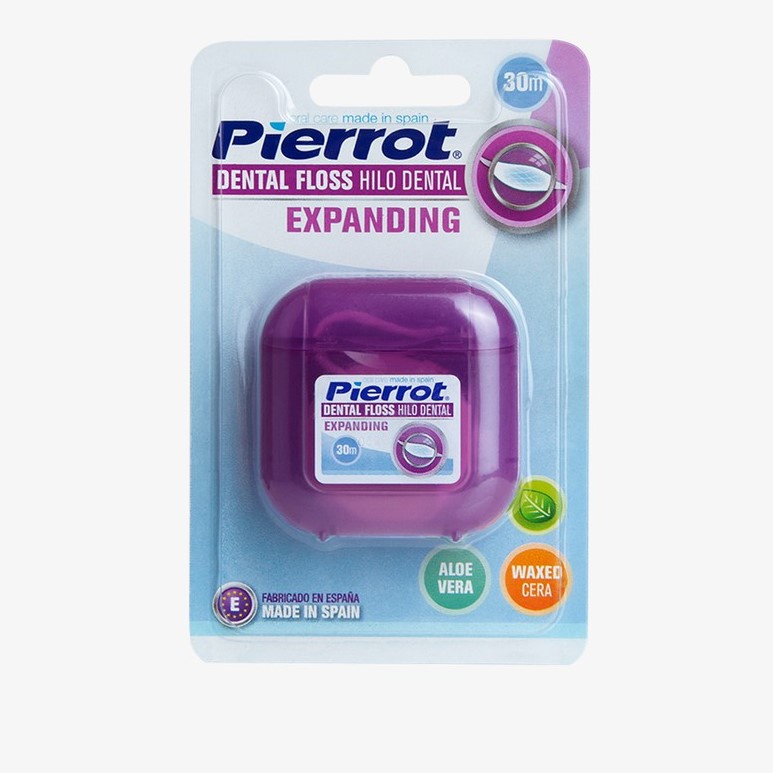 Pierrot Dental Floss Oral Floss Expanding Floss 30m Strawberry 50m