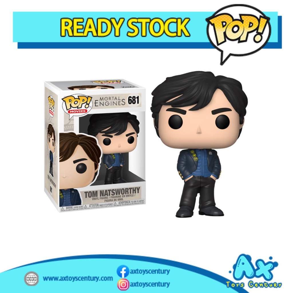 Funko Pop! Movies: Mortal Engines - Tom Natswhorthy #681 100% Genuine