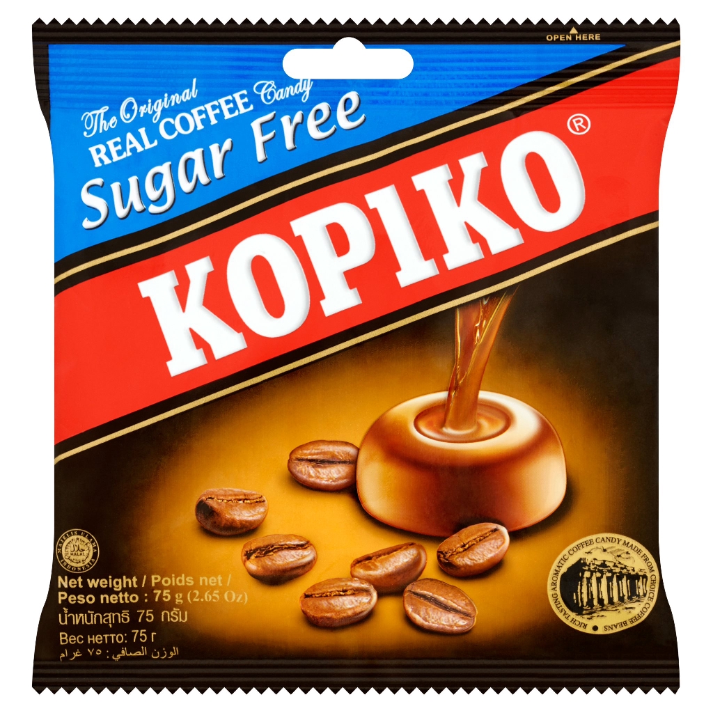 Kopiko The Original Real Coffee Candy Sugar Free 75g Shopee Malaysia