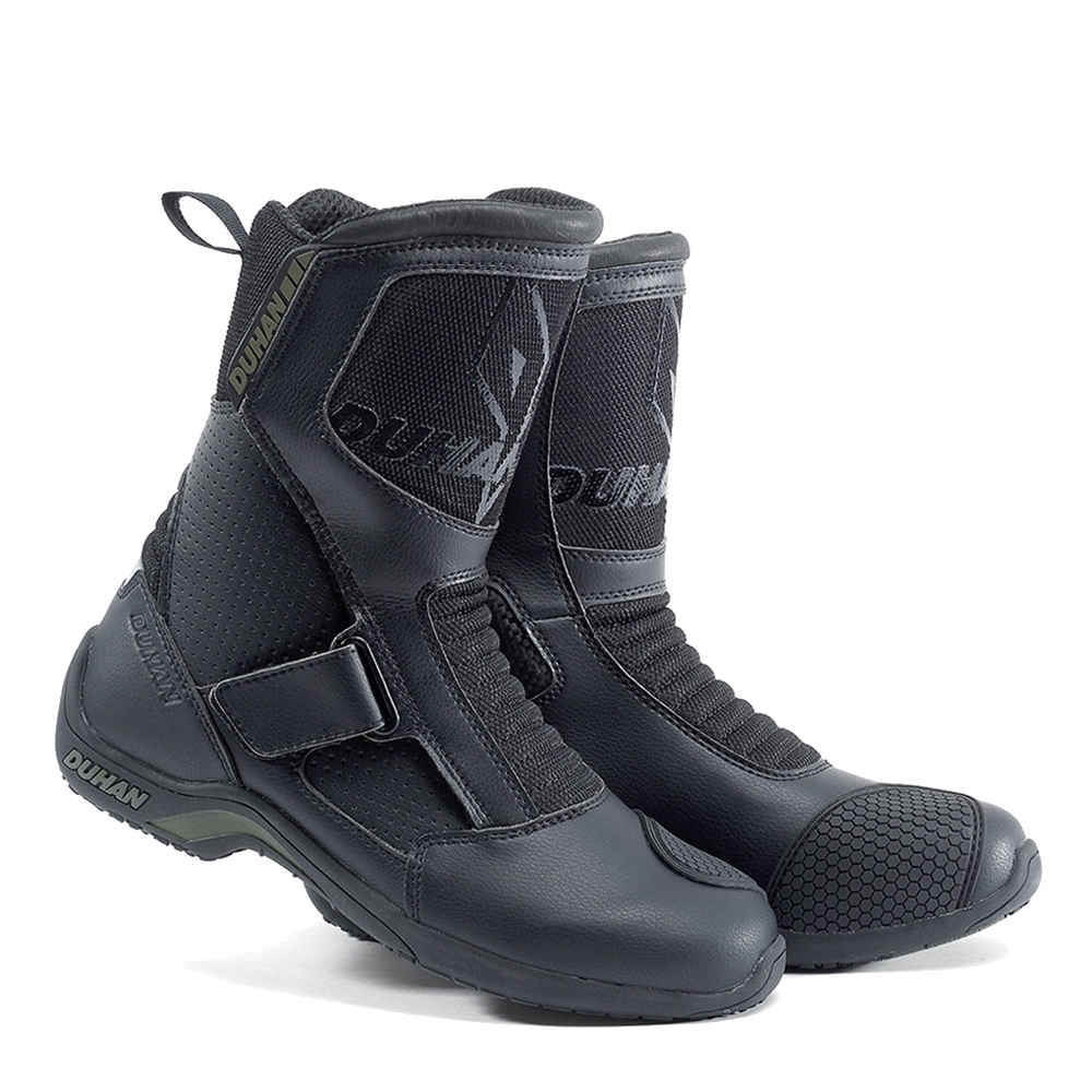 Motorcycle Boots Road Racing Shoes Moto Motocross Riding Boots For Men Shopee Malaysia
