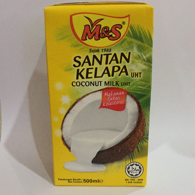 Ms santan kelapa uht 500ml | Shopee Malaysia