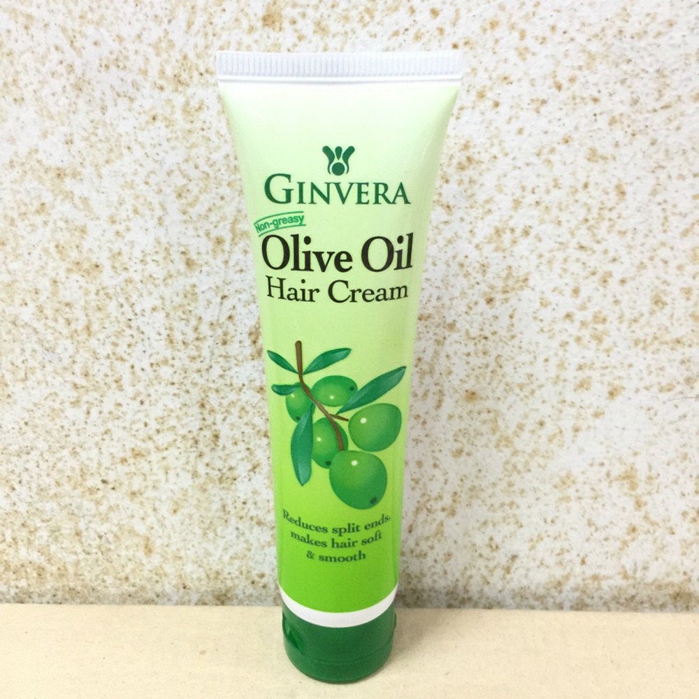 Ginvera Olive Oil Non Greasy Hair Cream 100 grams Shopee Malaysia