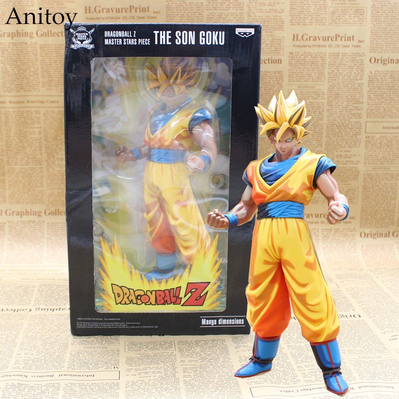 Msp Dragon Ball Z Master Stars Piece Son Goku Manga Dimensions Action Figure Toy Shopee Malaysia