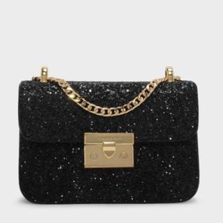 glitter sling bag