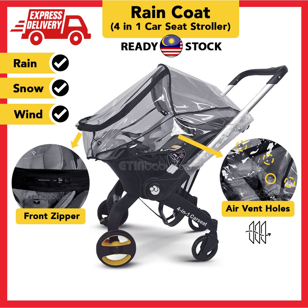 chicco bravo stroller rain cover