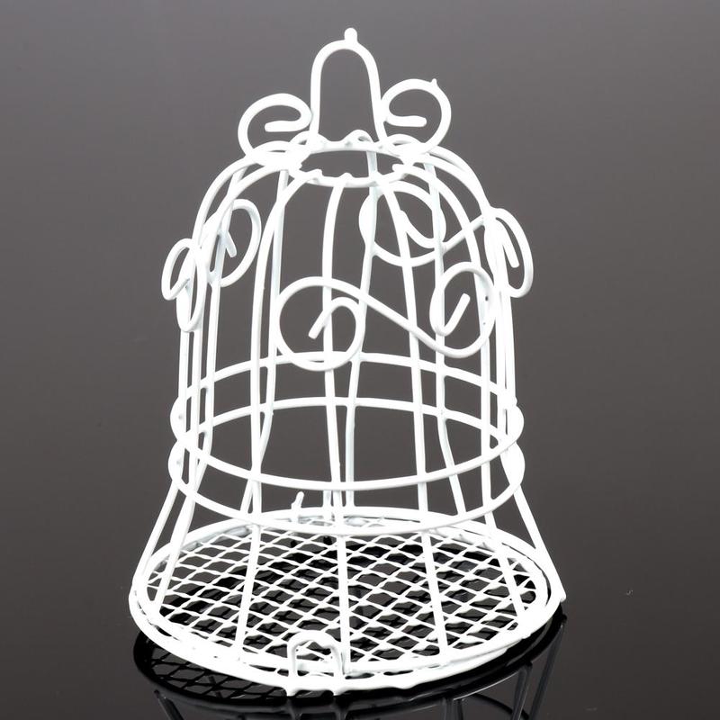 1pc Metal Bird Cage Wedding Gift Box Favor Candy Chocolate Candy