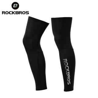 Image of ROCKBROSSleeves & Leg Knee Covers Lycra & Ice Outdoor Sport Leg Warmers