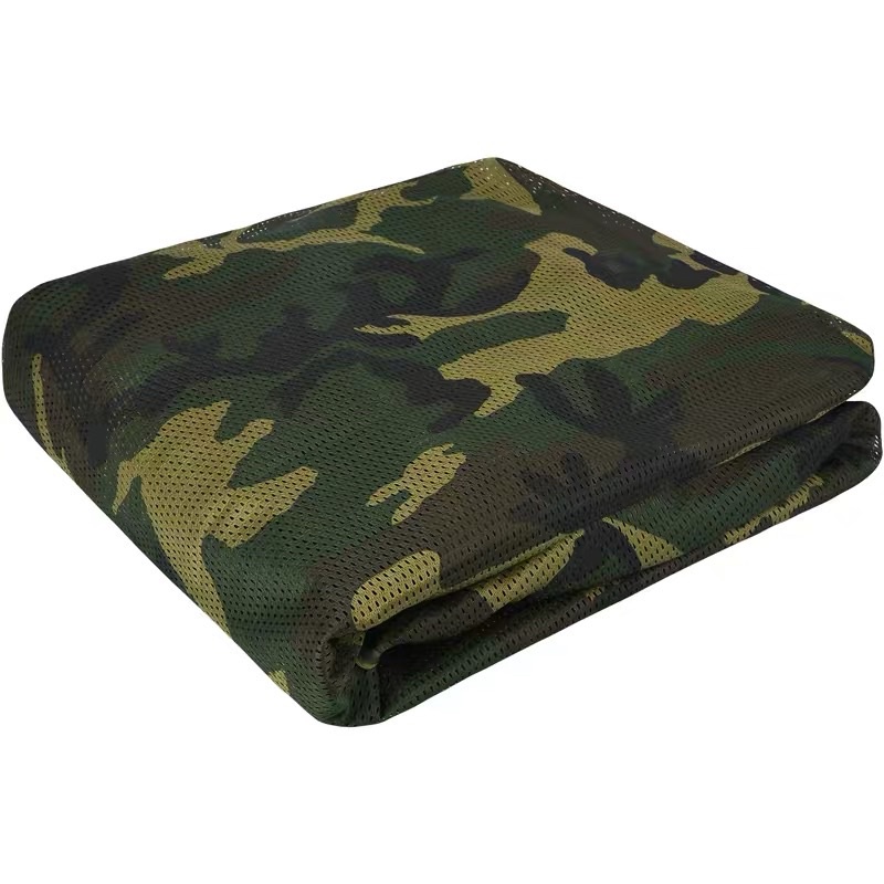 Courtyard Shade Tactical Military Camouflage Mesh Mafla Army cloth loreng Shynthetic fabric mesh