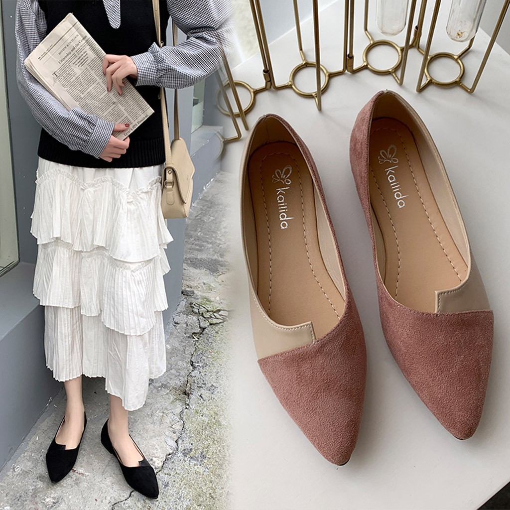 pointed flat shoes uk