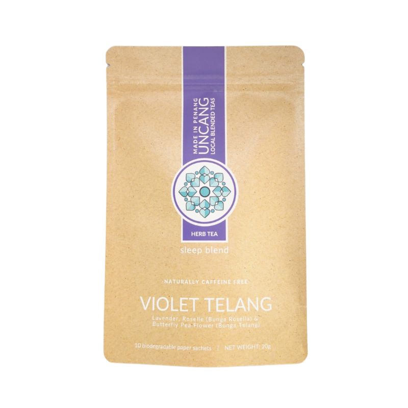 UNCANG Violet Telang - Lavender Butterfly Pea Herbal Tea by Uncang Tea