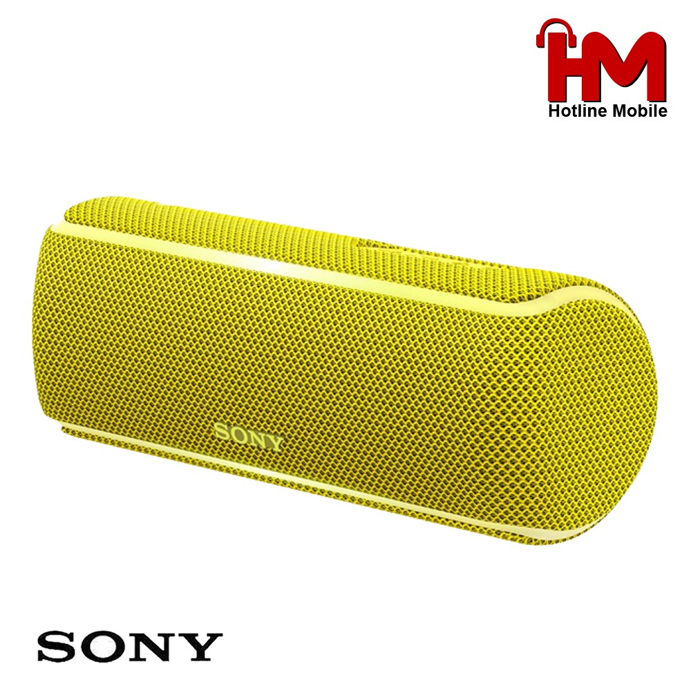 sony bluetooth speaker yellow