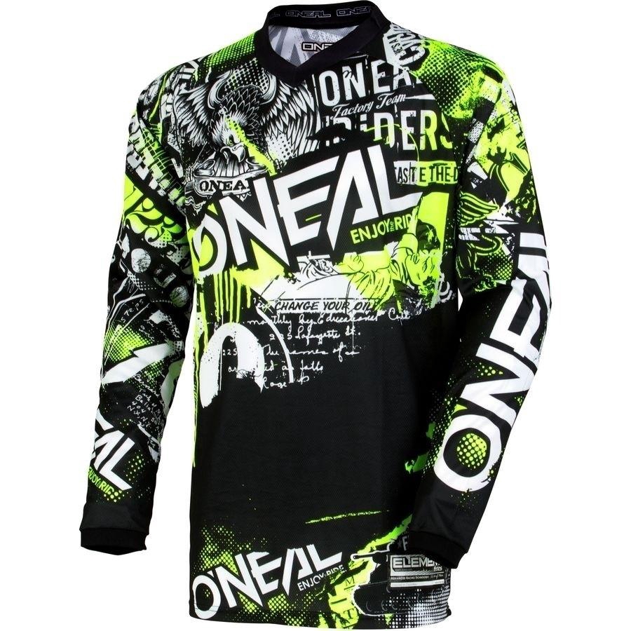 Black,S Rstar Youth Boy & Kids MX Motocross Jerseys Dirt Bike Downhill Racing Shirt Riding Gear Sport Wear 