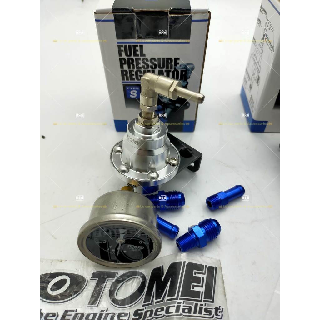 Tomei Fuel Pressure Regulators Sard Fuel Regulator Meter Black Gold