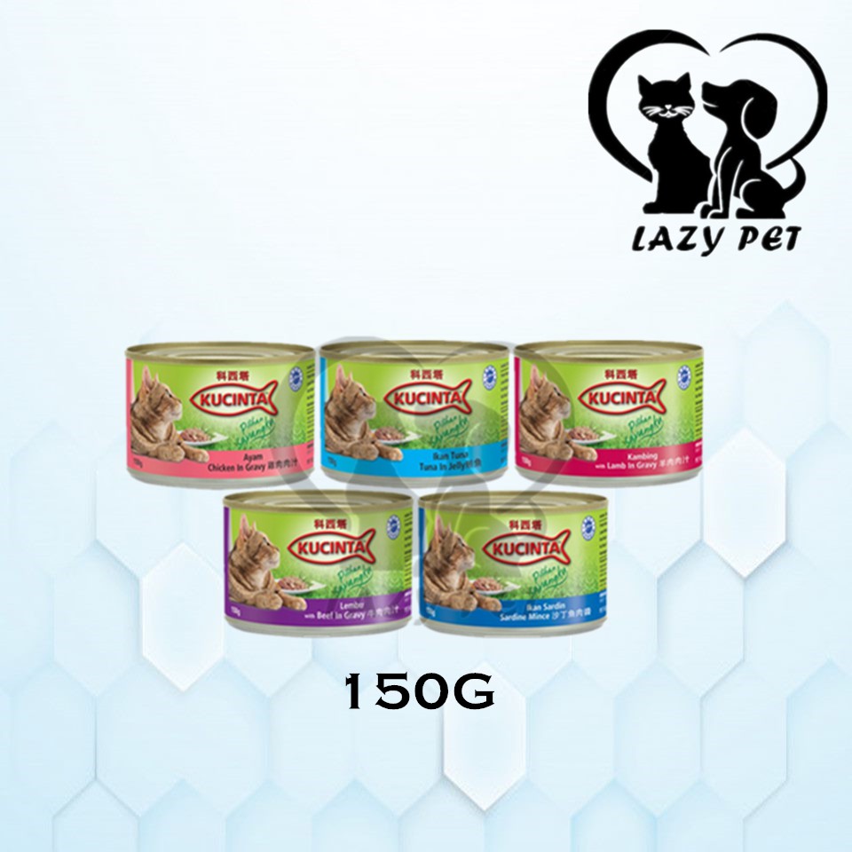 Kucinta Cat Canned / Wet Food 150G | Shopee Malaysia