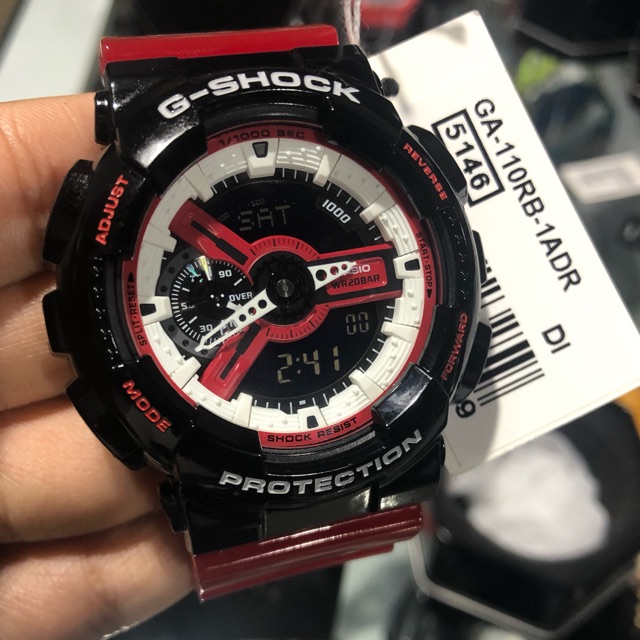 g shock red band