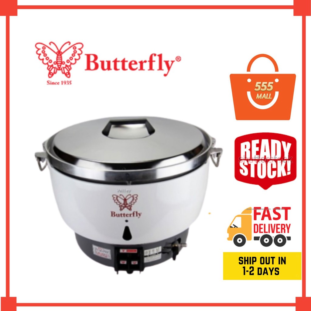 Butterfly Rice Cooker Automatic Rice Gas Cooker (10L) PL50 I periuk