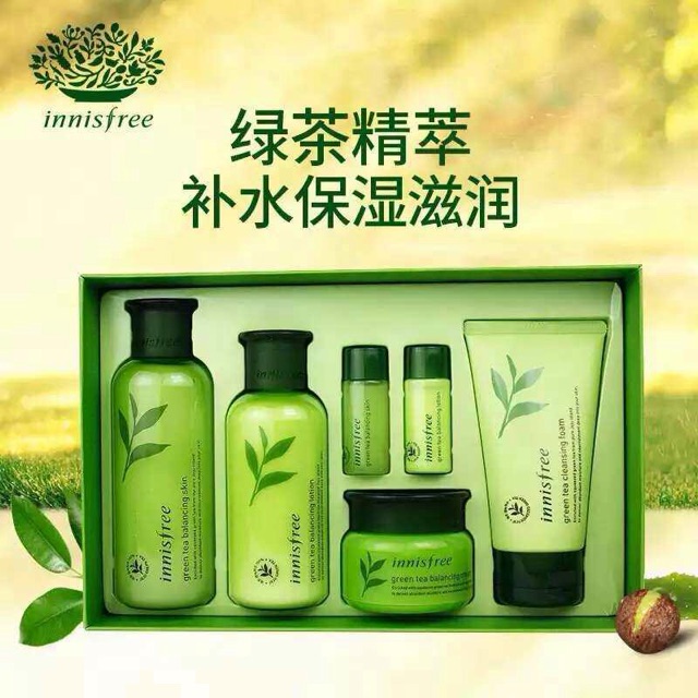 Innisfree Green Tea Skin care Set | Shopee Malaysia