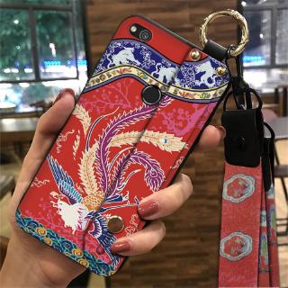 Huawei Honor 8 Lite Wristband Phone Case P8 Lite 17宫廷风protective Cover Holder 中国风with Lanyard Soft Case Shopee Malaysia