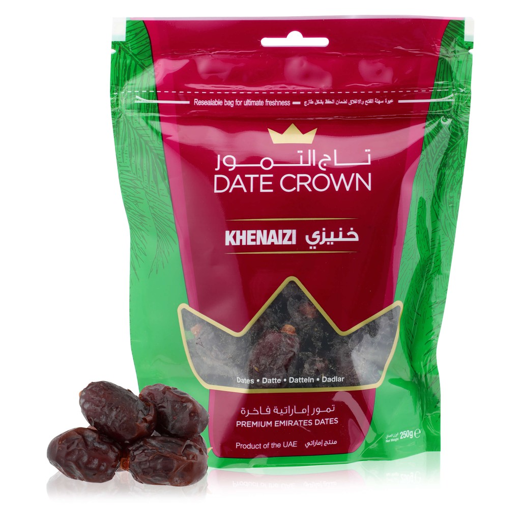 Date Crown Khenaizi Kurma from UAE in Pouch (250g) | Shopee Malaysia