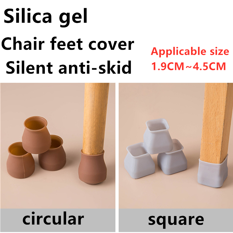 Penutup kaki kerusi najis Silicone Chair Foot Cover Table and Chair