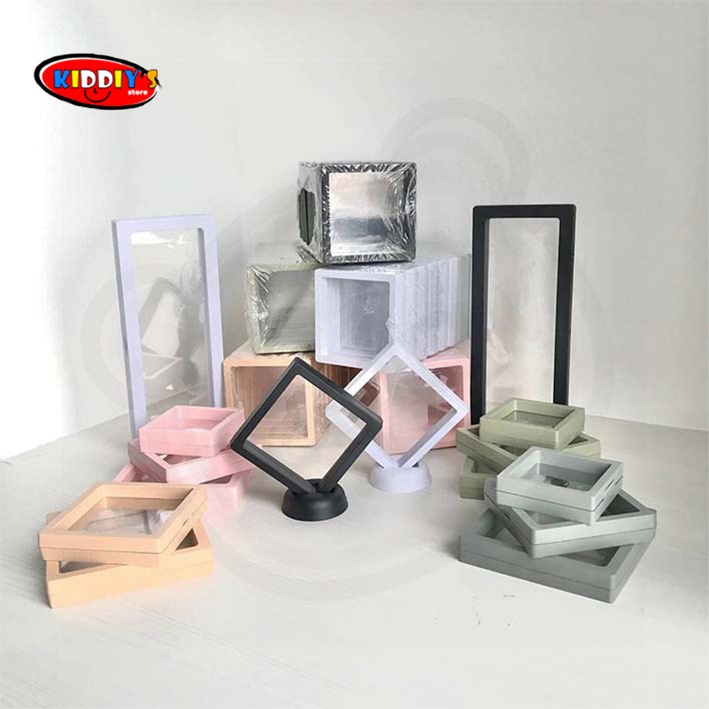 Kotak Cincin Brooch Jewelry Box Pink Black White PE Film Earring Ring Necklace Photo Storage 2026