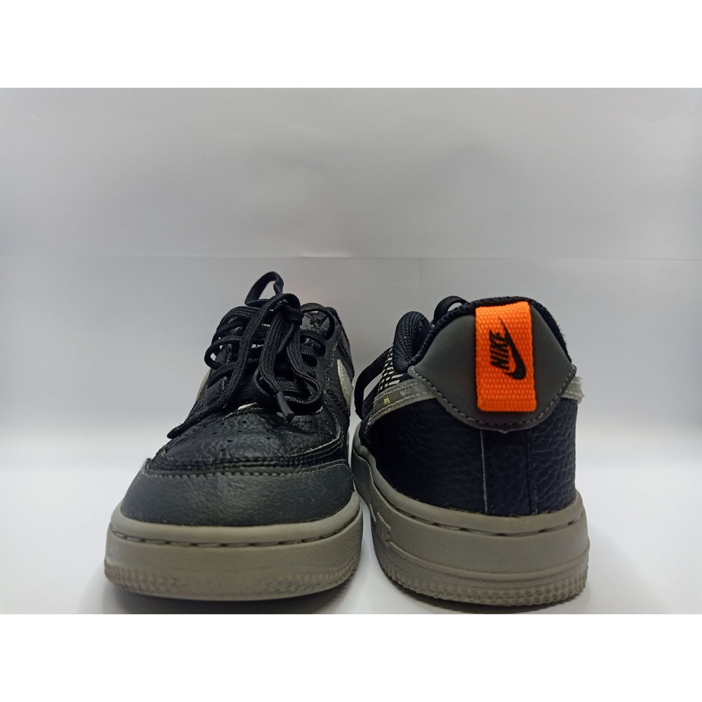 Nike Leather - Black 21cm Kasut Belasahan Kanak-Kanak