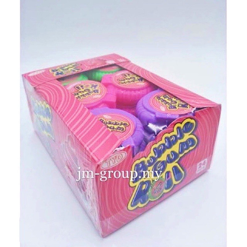 Bubble Gum Roll 24Pcs Shopee Malaysia