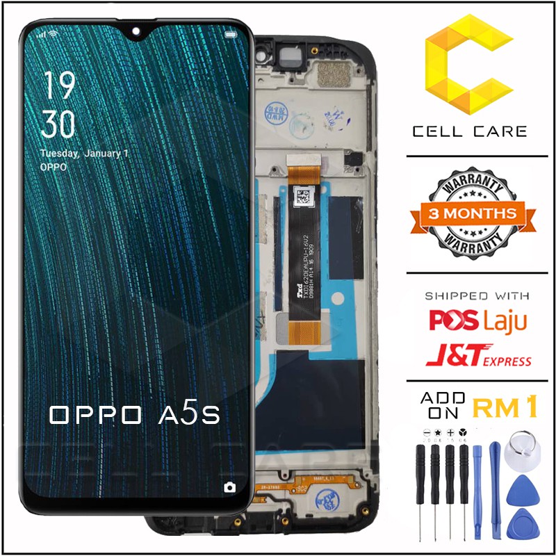 Cellcare Oppo A5s Cph1909 Ax5s Realme 3 Oppo A12 Lcd Glass Touch Screen Digitizer Replacement Part Shopee Malaysia
