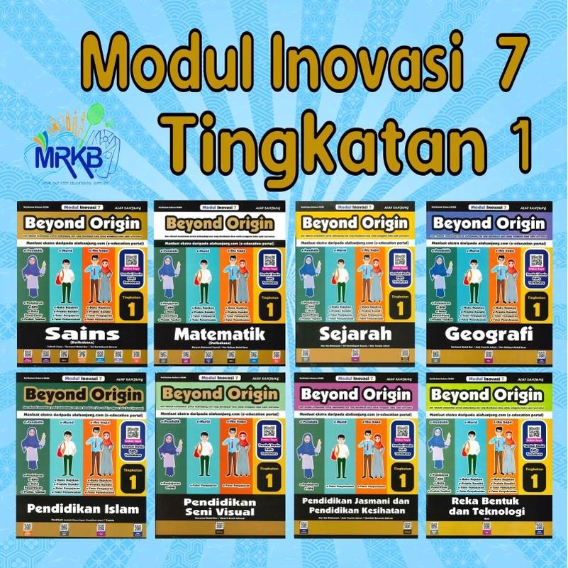 2022 Modul Inovasi 7 Beyond Origin Tingkatan 1 Shopee Malaysia