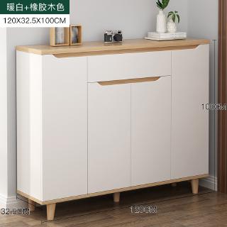 Nordic Solid Wood Shoe Cabinet Porch Cabinet Simple Modern Hall Cabinet Small Shoe Cabinet Household Balcony Storage Cabinet Shopee Malaysia